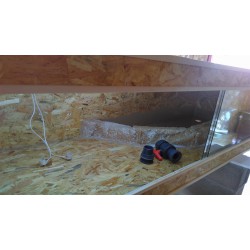 Terrarium avec bassin pour varan