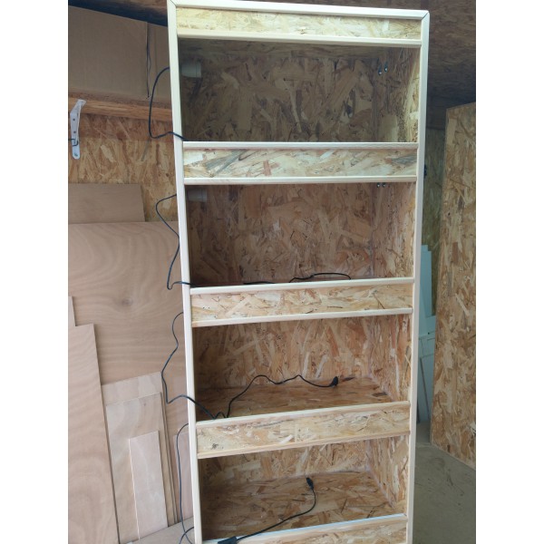 Batterie OSB de 5 terrariums Aquabiance