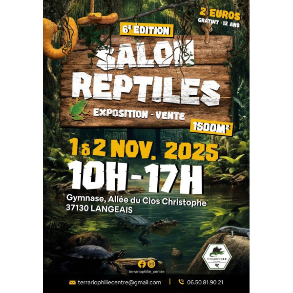 18 Affiche salon Terrariophilie centre (37) 2025