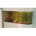 Aquarium et meuble d'angle 350 litres