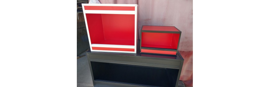 Gamme PVC rouge