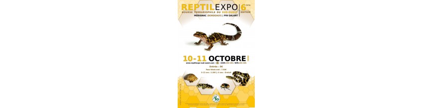 REPTILEXPO (33) Bourse terrariophilie